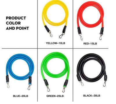 Resistance Exercise Band, Pack Of 11